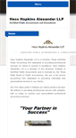 Mobile Screenshot of hess-cpa.com