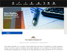 Tablet Screenshot of hess-cpa.com